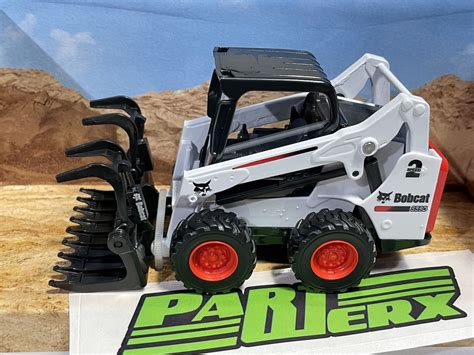 bobcat mini excavator toy|skid steer toys videos kids.